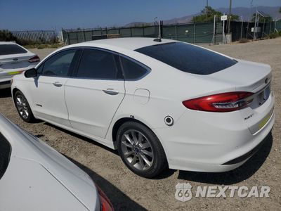 Drugie zdjęcie samochodu z przodu: 2017 FORD FUSION SE HYBRID VIN:3FA6P0LU6HR409707 - miniatura