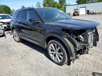 Czwarte zdjęcie samochodu z boku: 2023 FORD EXPLORER PLATINUM VIN:1FM5K8HC9PGB02469 - miniatura