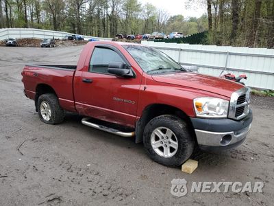 Czwarte zdjęcie samochodu z boku: 2007 DODGE RAM 1500 ST VIN:1D7HU16N57J549526 - miniatura