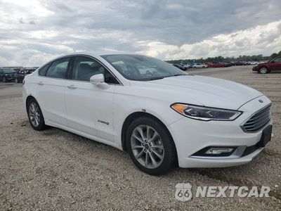 Czwarte zdjęcie samochodu z boku: 2017 FORD FUSION SE HYBRID VIN:3FA6P0LU8HR409112 - miniatura