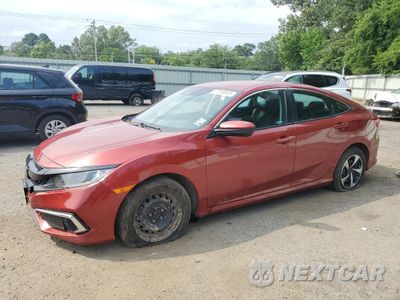 2019 HONDA CIVIC LX 19XFC2F69KE214276 - główne zdjęcie licytacji z USA - miniatura