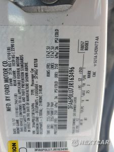 Zdjęcie 12 z 12 samochodu: 2018 FORD FUSION SE HYBRID VIN:3FA6P0LU7JR163496 - miniatura