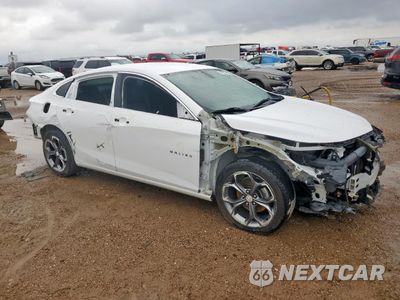 Czwarte zdjęcie samochodu z boku: 2021 CHEVROLET MALIBU LT VIN:1G1ZD5ST4MF073755 - miniatura