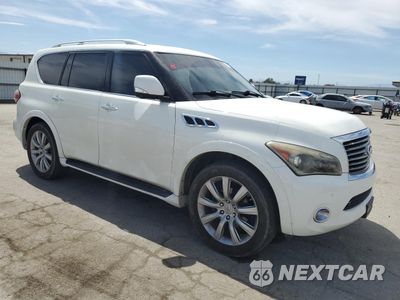 Czwarte zdjęcie samochodu z boku: 2012 INFINITI QX56 VIN:JN8AZ2NE2C9023102 - miniatura