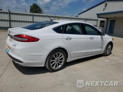 Trzecie zdjęcie samochodu z tyłu: 2017 FORD FUSION SE HYBRID VIN:3FA6P0LU8HR409532 - miniatura
