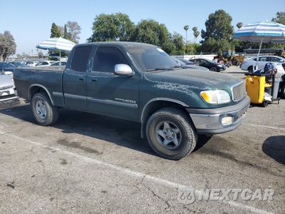 Czwarte zdjęcie samochodu z boku: 2001 TOYOTA TUNDRA ACCESS CAB VIN:5TBBT44101S137117 - miniatura