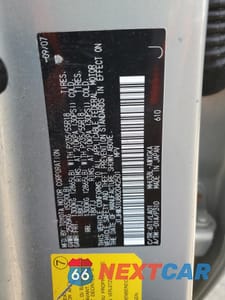 Zdjęcie 13 z 13 samochodu: 2008 LEXUS RX 400H VIN:JTJHW31U882042501 - miniatura
