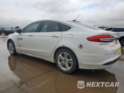 Drugie zdjęcie samochodu z przodu: 2018 FORD FUSION SE HYBRID VIN:3FA6P0LU0JR129805 - miniatura