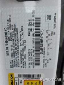 Zdjęcie 12 z 12 samochodu: 2017 FORD FUSION SE HYBRID VIN:3FA6P0LUXHR409273 - miniatura
