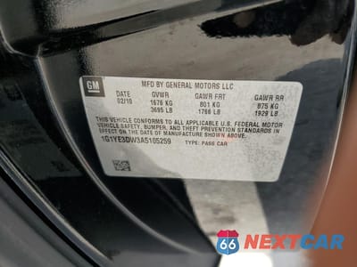 Zdjęcie 12 z 14 samochodu: 2010 CHEVROLET CORVETTE VIN:1G1YE3DW3A5105259 - miniatura