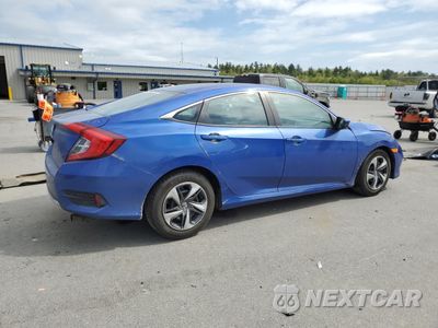 Trzecie zdjęcie samochodu z tyłu: 2020 HONDA CIVIC LX VIN:2HGFC2F69LH558939 - miniatura