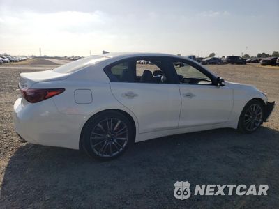 Trzecie zdjęcie samochodu z tyłu: 2024 INFINITI Q50 RED SPORT 400 VIN:JN1FV7DR8RM680512 - miniatura