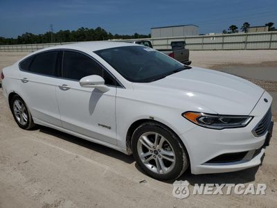 Czwarte zdjęcie samochodu z boku: 2018 FORD FUSION SE HYBRID VIN:3FA6P0LU4JR178490 - miniatura