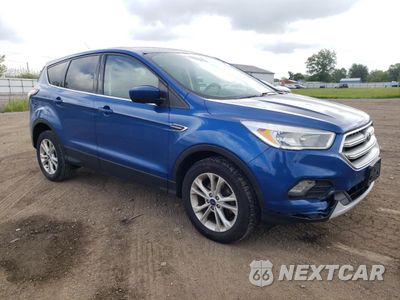 Czwarte zdjęcie samochodu z boku: 2017 FORD ESCAPE SE VIN:1FMCU0GD3HUE69481 - miniatura