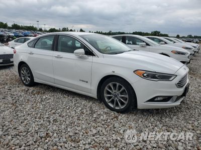 Czwarte zdjęcie samochodu z boku: 2017 FORD FUSION SE HYBRID VIN:3FA6P0LU4HR409740 - miniatura