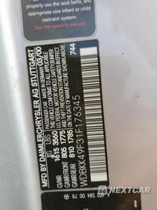 Zdjęcie 12 z 12 samochodu: 2001 MERCEDES-BENZ SLK 230 KOMPRESSOR VIN:WDBKK49F31F176345 - miniatura