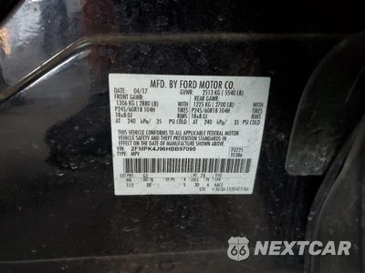 Zdjęcie 13 z 14 samochodu: 2017 FORD EDGE SEL VIN:2FMPK4J96HBB97095 - miniatura