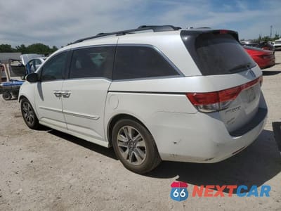 Drugie zdjęcie samochodu z przodu: 2016 HONDA ODYSSEY TOURING VIN:5FNRL5H9XGB127428 - miniatura