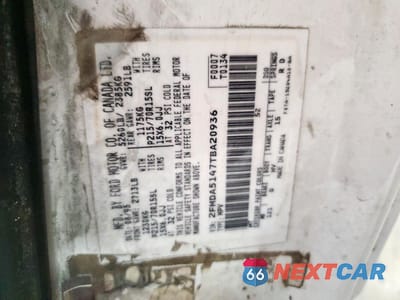 Zdjęcie 13 z 13 samochodu: 1996 FORD WINDSTAR WAGON VIN:2FMDA5147TBA20936 - miniatura