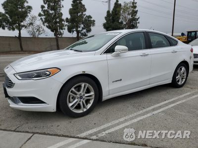 2018 FORD FUSION SE HYBRID 3FA6P0LU6JR278638 - główne zdjęcie licytacji z USA - miniatura