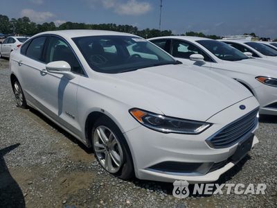 Czwarte zdjęcie samochodu z boku: 2018 FORD FUSION SE HYBRID VIN:3FA6P0LU2JR163485 - miniatura