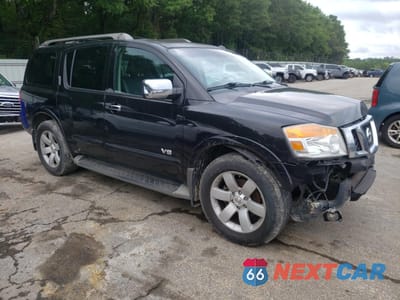 Czwarte zdjęcie samochodu z boku: 2008 NISSAN ARMADA SE VIN:5N1BA08DX8N605120 - miniatura
