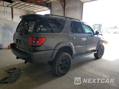 Trzecie zdjęcie samochodu z tyłu: 2004 TOYOTA SEQUOIA LIMITED VIN:5TDBT48A94S223189 - miniatura