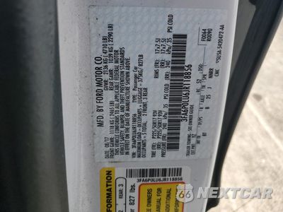 Zdjęcie 12 z 12 samochodu: 2018 FORD FUSION SE HYBRID VIN:3FA6P0LU6JR118856 - miniatura
