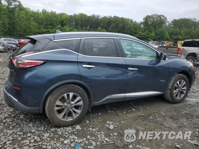 Trzecie zdjęcie samochodu z tyłu: 2016 NISSAN MURANO SL HEV VIN:5N1CZ2MH4GN147431 - miniatura