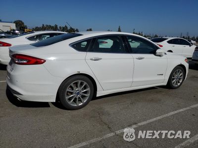 Trzecie zdjęcie samochodu z tyłu: 2017 FORD FUSION SE HYBRID VIN:3FA6P0LU9HR409152 - miniatura
