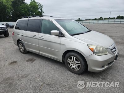 Czwarte zdjęcie samochodu z boku: 2005 HONDA ODYSSEY EXL VIN:5FNRL387X5B100908 - miniatura