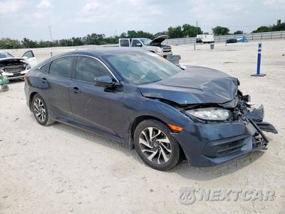 Czwarte zdjęcie samochodu z boku: 2018 HONDA CIVIC EX VIN:2HGFC2F73JH570252 - miniatura