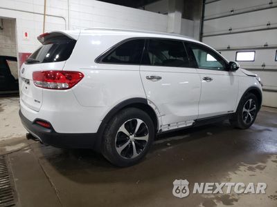 Trzecie zdjęcie samochodu z tyłu: 2016 KIA SORENTO EX VIN:5XYPHDA59GG116570 - miniatura