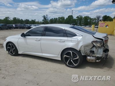 Drugie zdjęcie samochodu z przodu: 2021 HONDA ACCORD SPORT VIN:1HGCV1F31MA052986 - miniatura