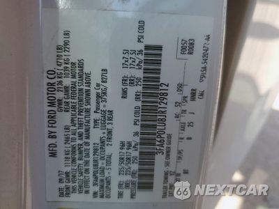 Zdjęcie 12 z 13 samochodu: 2018 FORD FUSION SE HYBRID VIN:3FA6P0LU8JR129812 - miniatura