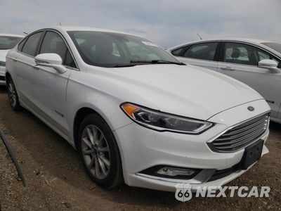 Czwarte zdjęcie samochodu z boku: 2017 FORD FUSION SE HYBRID VIN:3FA6P0LU3HR409101 - miniatura