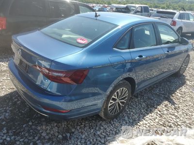 Trzecie zdjęcie samochodu z tyłu: 2020 VOLKSWAGEN JETTA S VIN:3VWCB7BU1LM006758 - miniatura