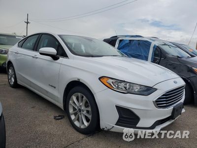 Czwarte zdjęcie samochodu z boku: 2019 FORD FUSION SE VIN:3FA6P0LUXKR124807 - miniatura
