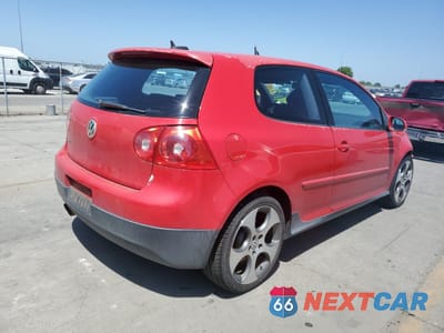 Trzecie zdjęcie samochodu z tyłu: 2006 VOLKSWAGEN NEW GTI VIN:WVWFV71K46W075858 - miniatura