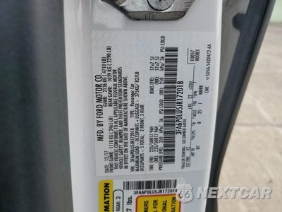 Zdjęcie 12 z 12 samochodu: 2018 FORD FUSION SE HYBRID VIN:3FA6P0LU5JR172018 - miniatura