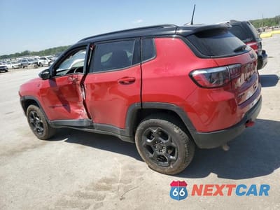 Drugie zdjęcie samochodu z przodu: 2023 JEEP COMPASS TRAILHAWK VIN:3C4NJDDN1PT566861 - miniatura