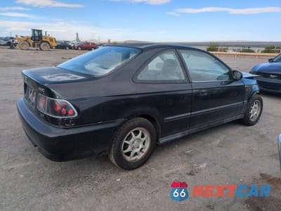 Trzecie zdjęcie samochodu z tyłu: 1999 HONDA CIVIC HX VIN:1HGEJ7129XL046612 - miniatura