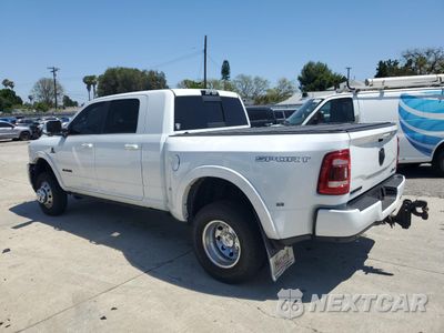 Trzecie zdjęcie samochodu z tyłu: 2020 RAM 3500 LARAMIE VIN:3C63RRML8LG240741 - miniatura