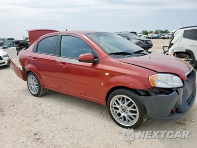 Czwarte zdjęcie samochodu z boku: 2008 CHEVROLET AVEO BASE VIN:KL1TD56698B047867 - miniatura