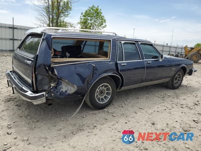 Trzecie zdjęcie samochodu z tyłu: 1985 BUICK LESABRE ESTATE VIN:1G4BR35Y3FX456987 - miniatura