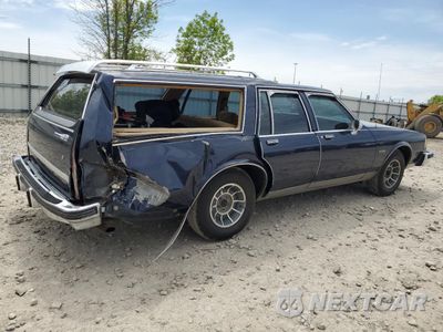 Trzecie zdjęcie samochodu z tyłu: 1985 BUICK LESABRE ESTATE VIN:1G4BR35Y3FX456987 - miniatura