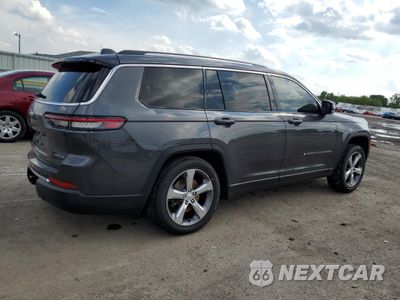 Trzecie zdjęcie samochodu z tyłu: 2021 JEEP GRAND CHEROKEE L LIMITED VIN:1C4RJKBG6M8186774 - miniatura