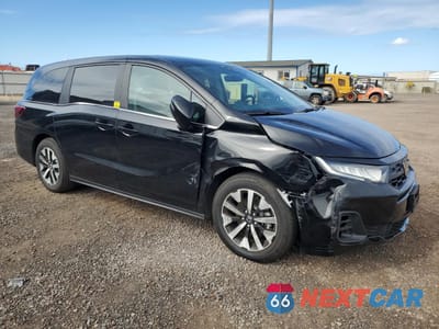 Czwarte zdjęcie samochodu z boku: 2025 HONDA ODYSSEY EXL VIN:5FNRL6H64SB037955 - miniatura