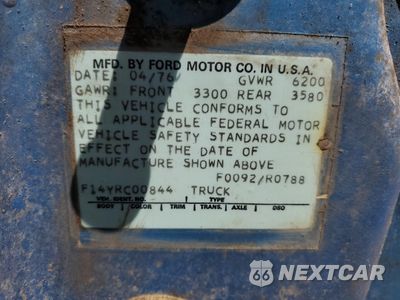 Zdjęcie 12 z 12 samochodu: 1976 FORD UK VIN:F14YRC00844 - miniatura