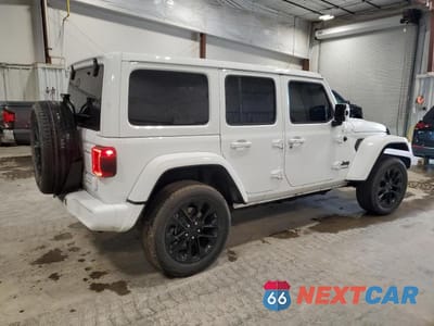 Trzecie zdjęcie samochodu z tyłu: 2021 JEEP WRANGLER UNLIMITED SAHARA VIN:1C4HJXEG4MW577941 - miniatura